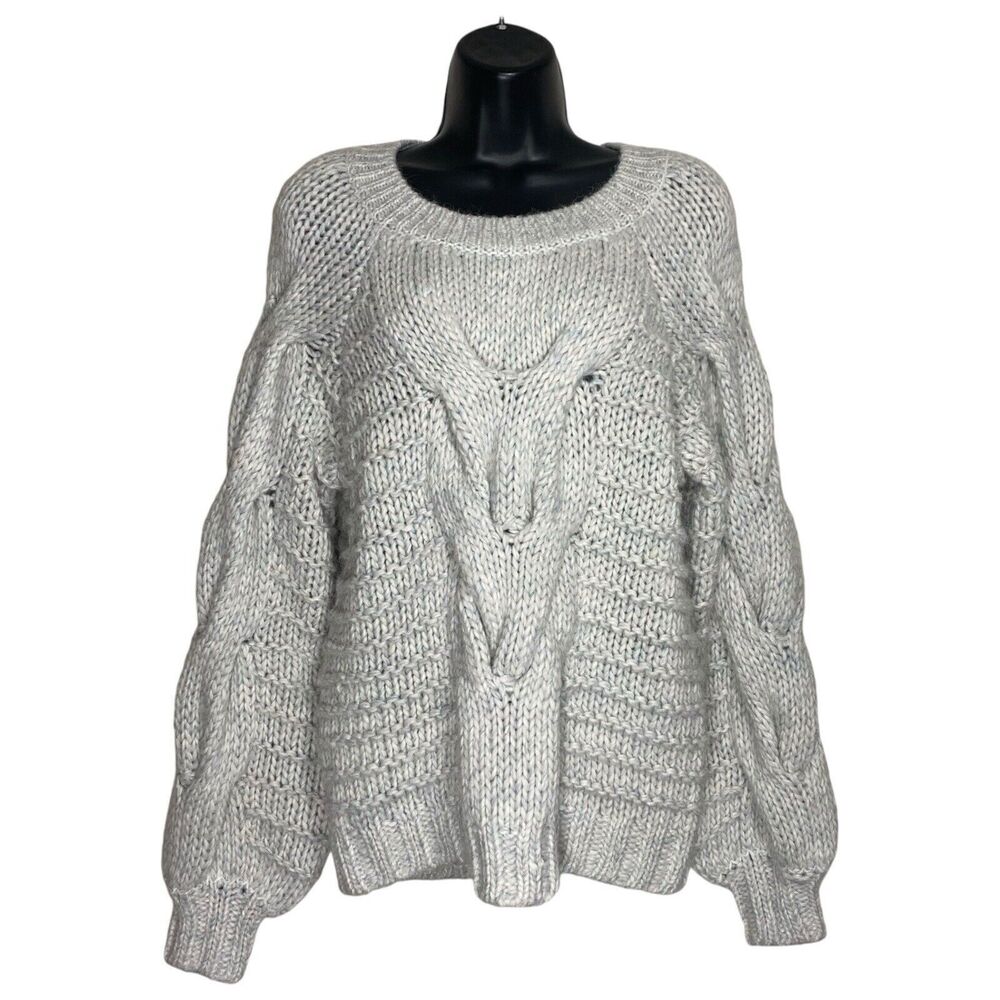 GAP Sweater Womens Small Chunky Knit Wool Alpaca Soft Comfy Pullover Preppy